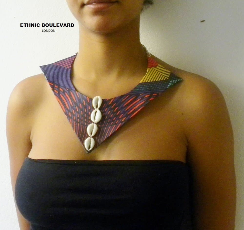 Statement tribal necklace