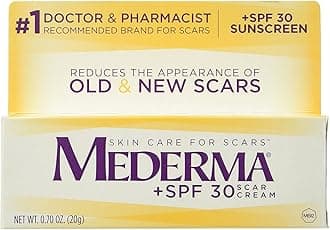 Mederma Cream with SPF 30, 2 Count