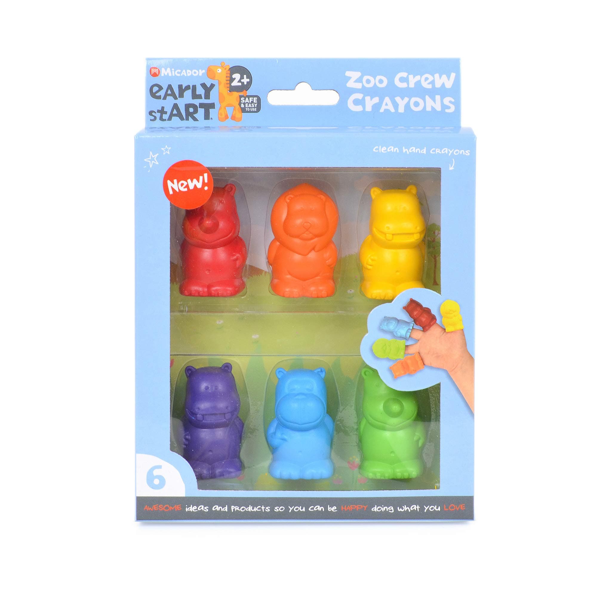 Micador early stART Crayons, Assorted