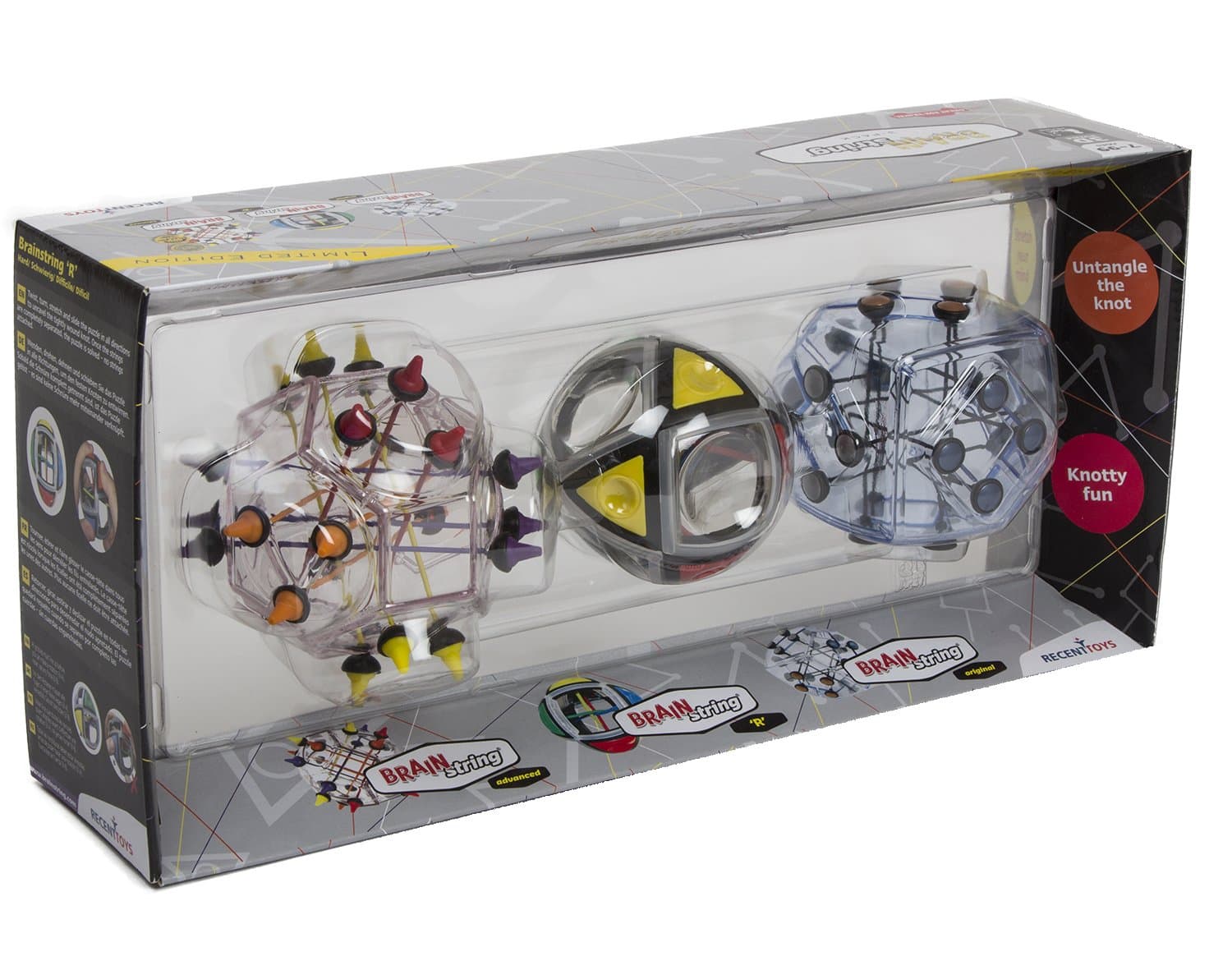 Brainstring Value Pack Puzzle (Includes the Brainstring Original, Brainstring Advanced, and Brainstring R)