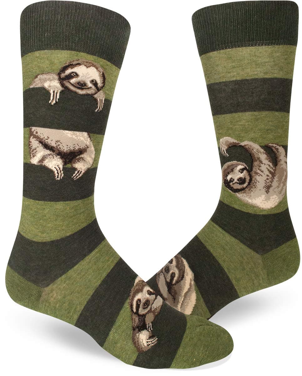 Men's Sloth Crew Socks