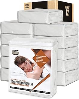 Utopia BeddingPremium Zippered Mattress Encasement - Waterproof Mattress Protector - Six-Sided Mattress Cover (Pack of 10) (Twin XL, 10" Deep)