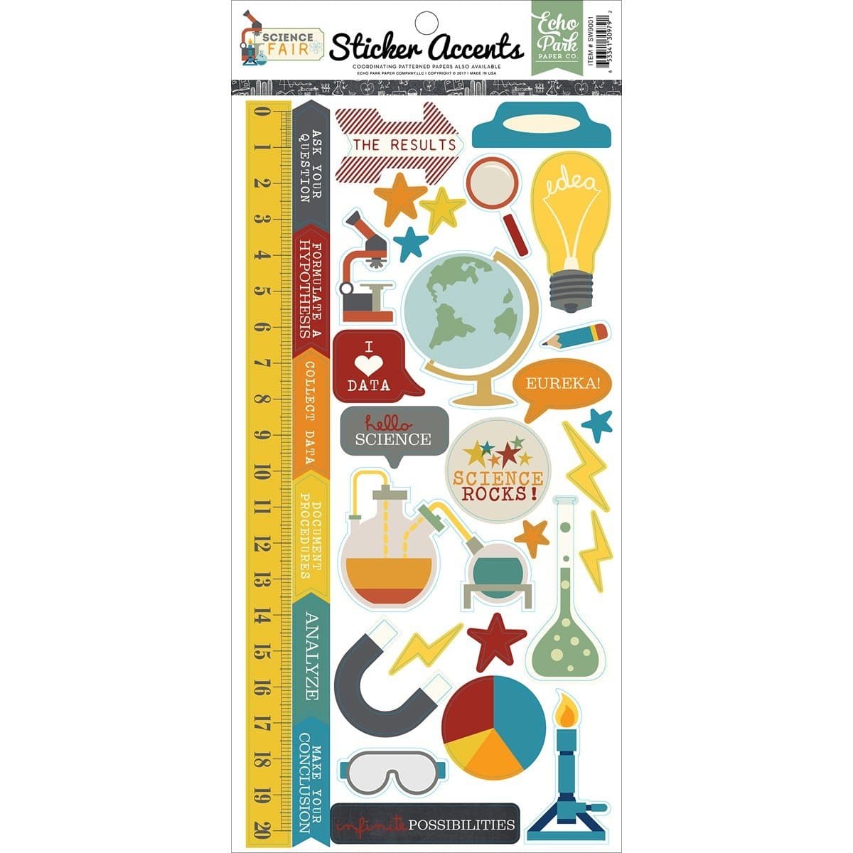 Science Fair Sticker Sheet - Echo Park