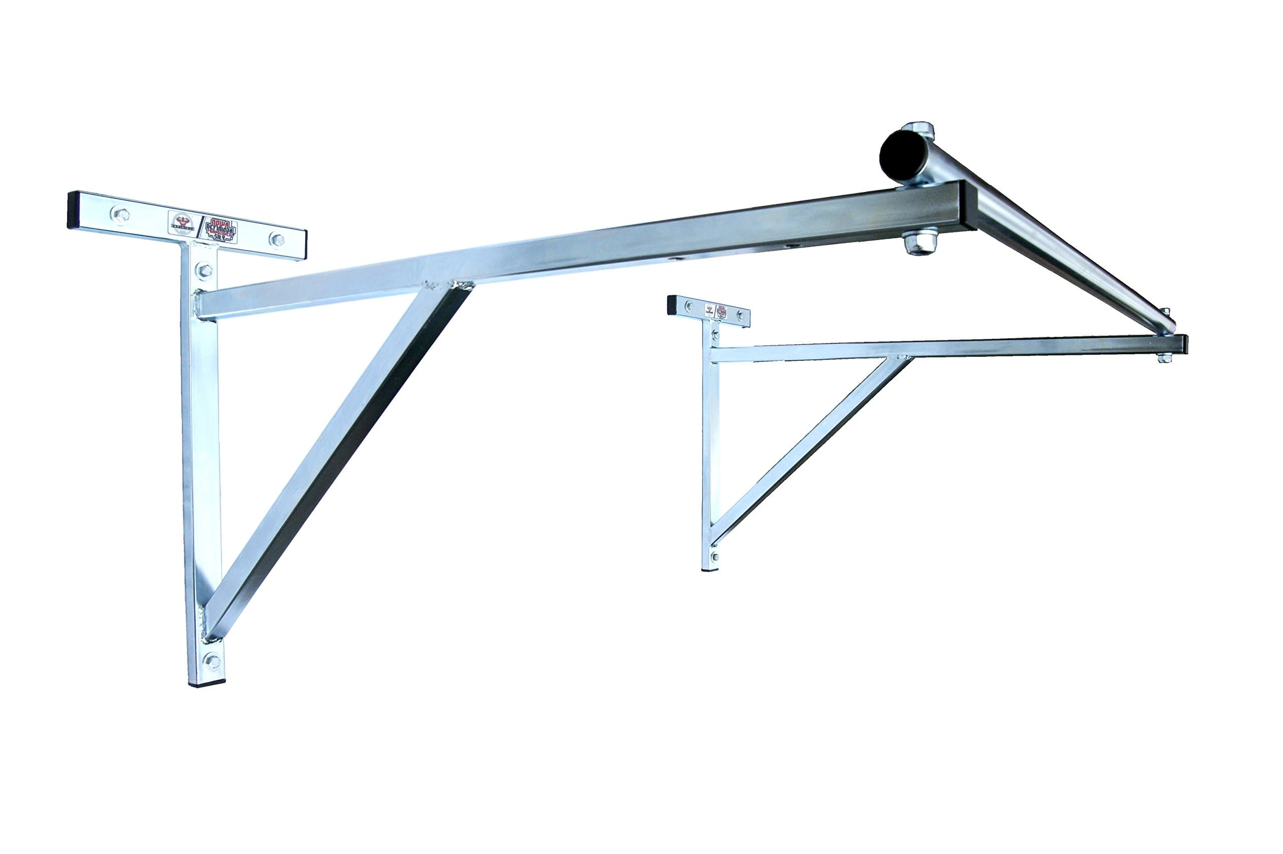 DEFINITION Crossfitt Pull Up Bar Galvanised Wall Mount also suitable for External Mounting Lifetime Warranty Depth Up To 90cm 300kg Muscle Up