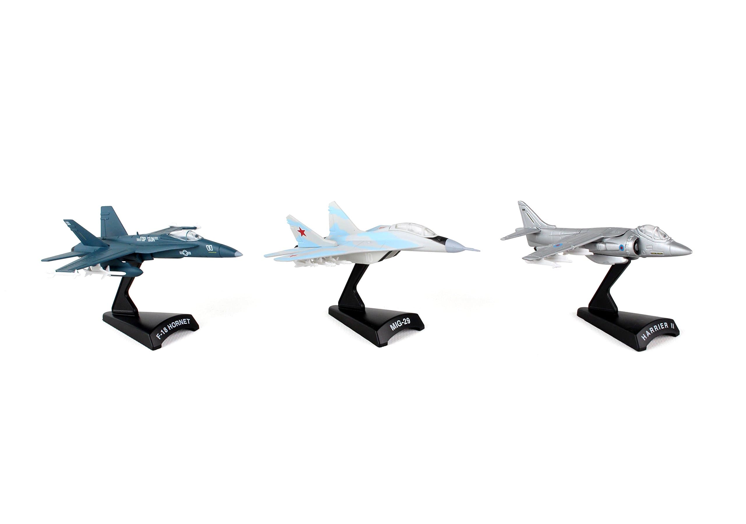 Postage Stamp Daron Modern Warplanes - 3 Plane Set