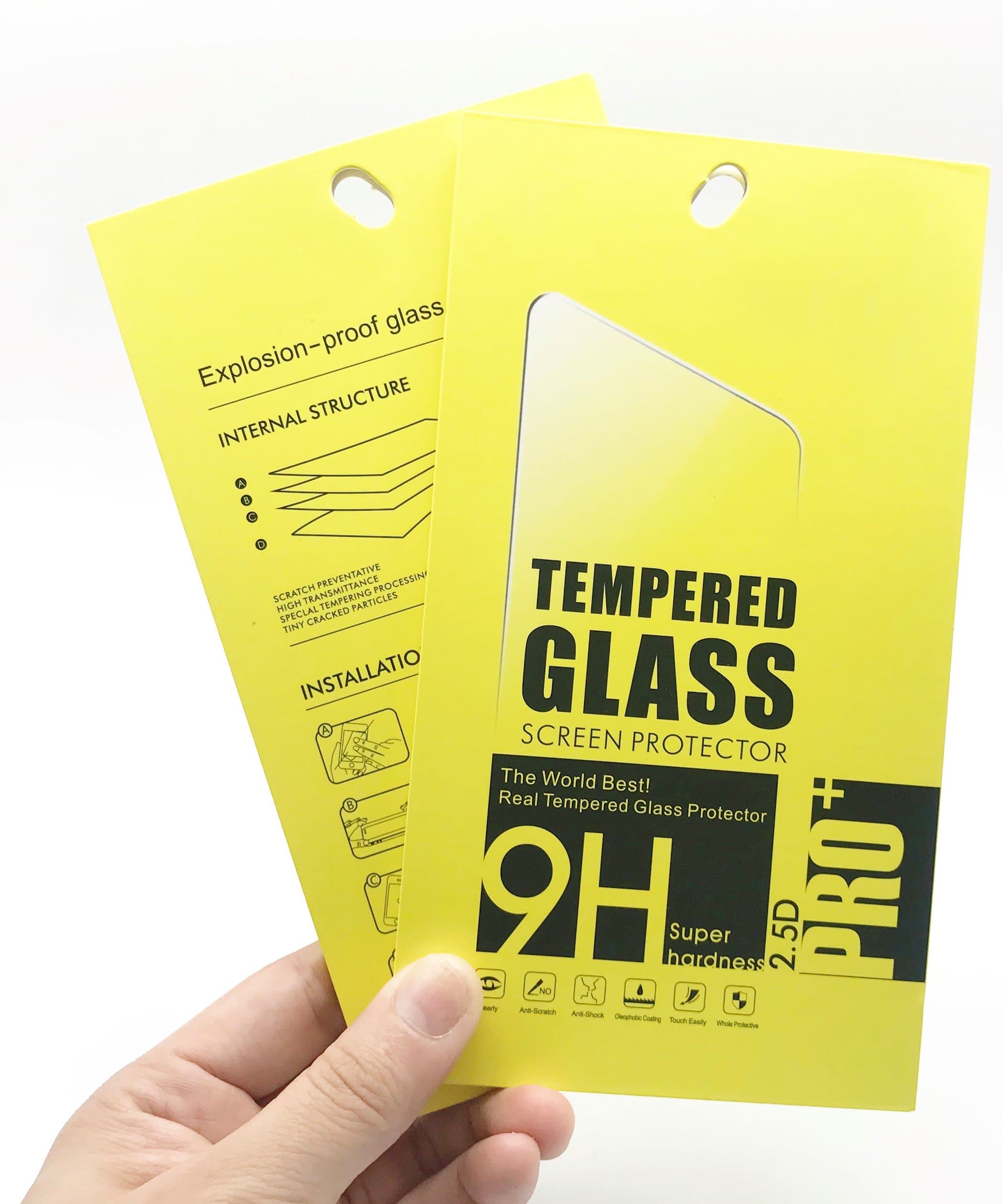 [2 Pack] iPhone 8 Plus/7Plus/6Plus Tempered Glass 9H Hardness [Explosion-Proof/Oleophobic/AntiScratch/Bubble Free] Clear Screen Protector