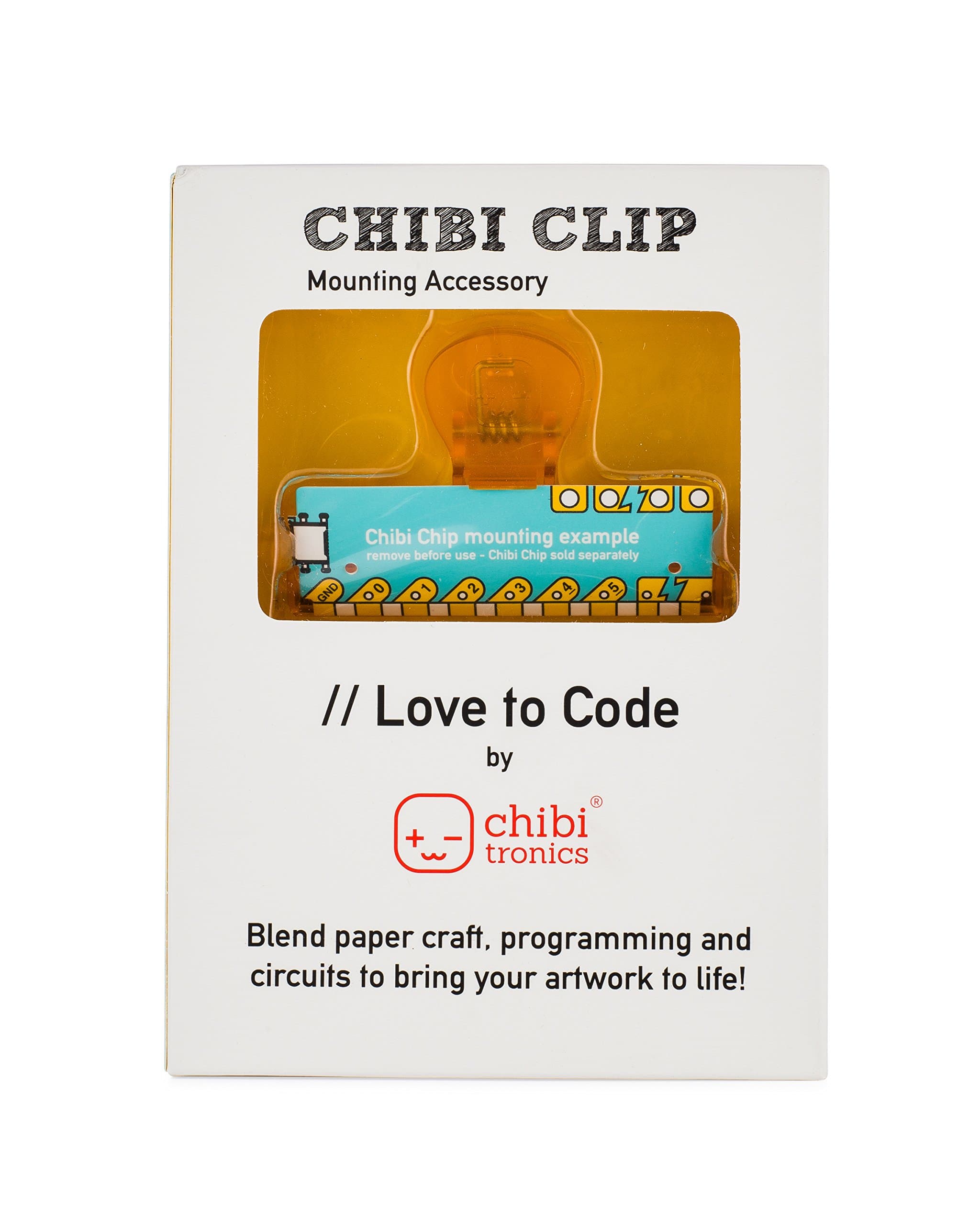 Chibitronics Love to Code (LTC) - Chibi Clip