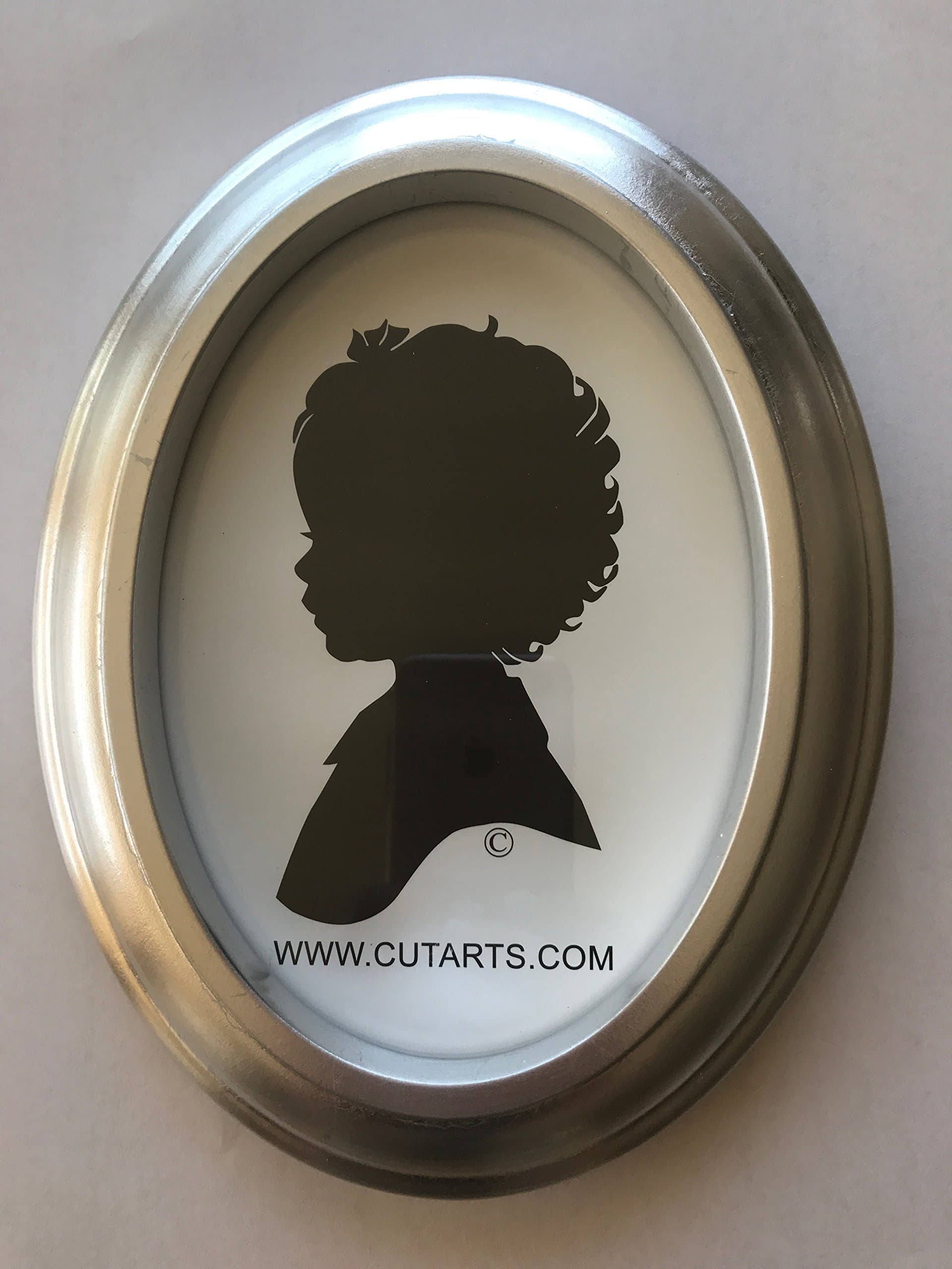 Silver Oval 5x7 Frame