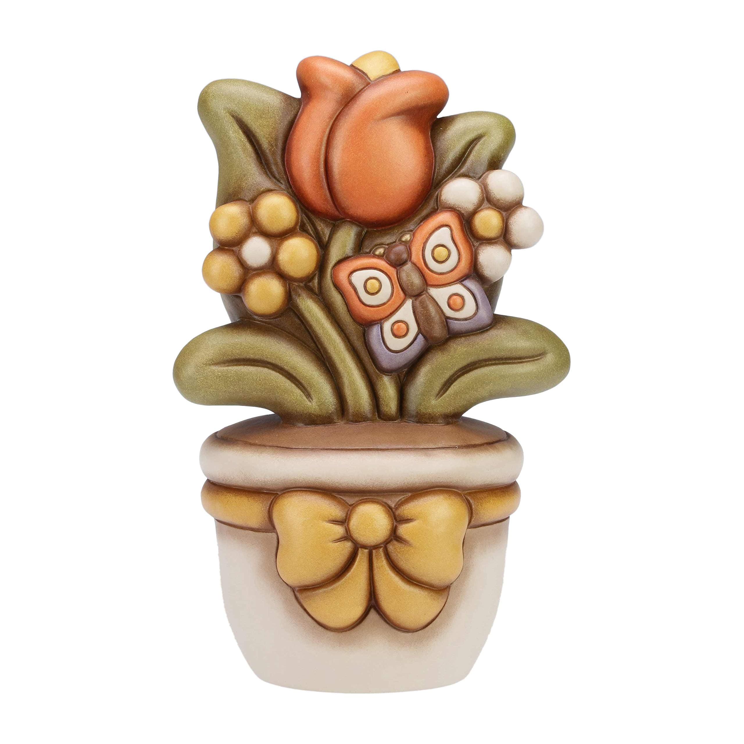 Thun Pot, Ceramic, Multicoloured, Unique