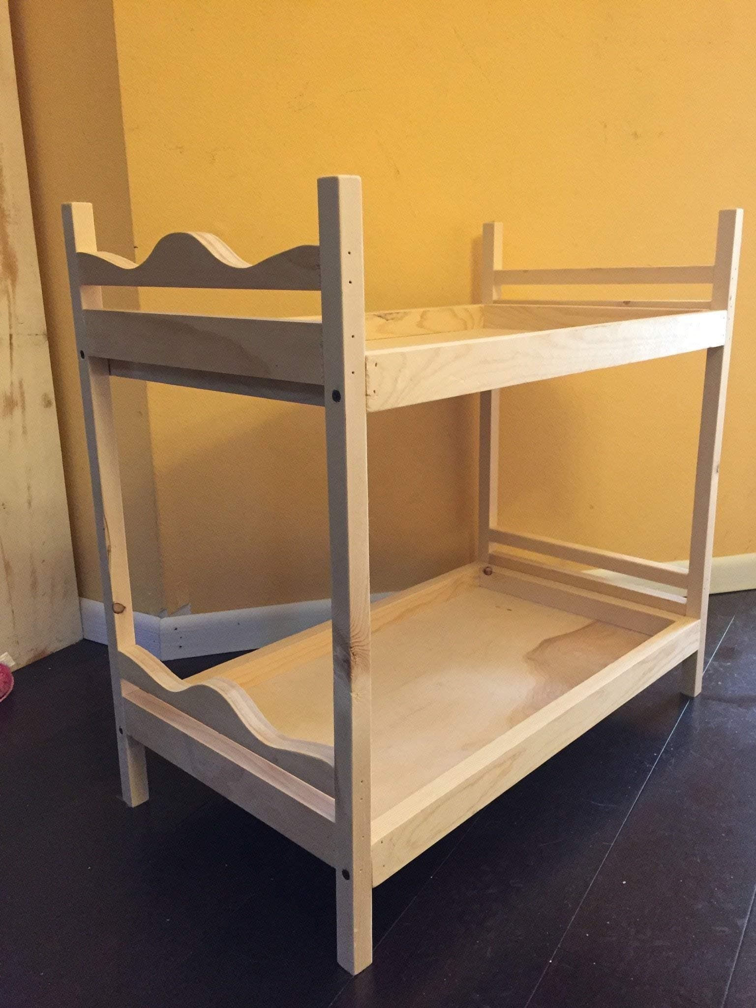Handmade 18" Doll bunk bed