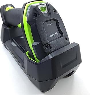 ZebraDS3678-ER (Extended Range) Ultra-Rugged Cordless 2D/1D Barcode Scanner/Linear Imager Kit, Bluetooth, FIPS, Vibration Motor, Includes Cradle, Power Supply and Heavy-Duty USB Cable (CBA-U42-S07)