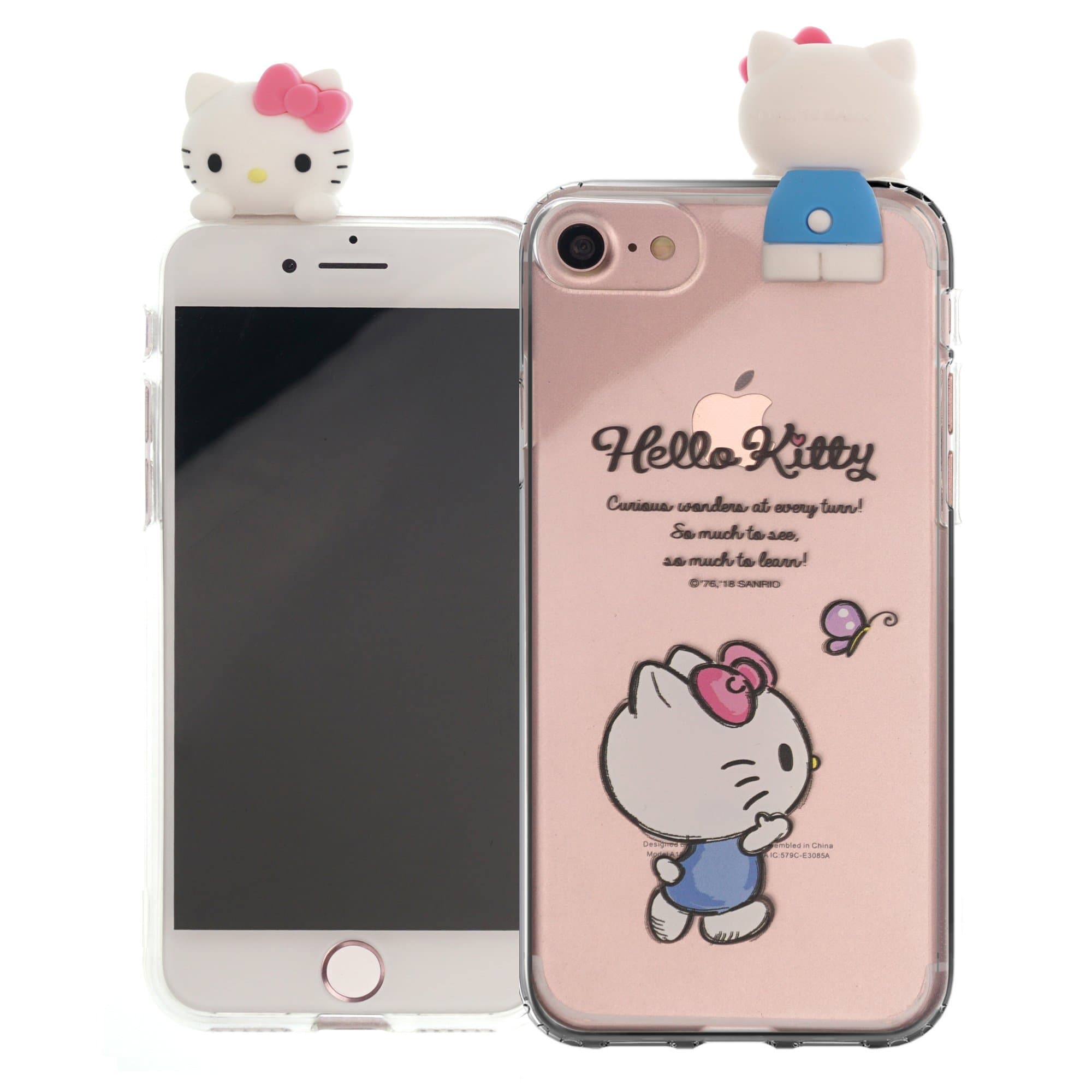 Compatible with iPhone 6S / iPhone 6 Case (4.7inch) Hello Kitty Cute Figure Doll Soft Jelly Cover for - Figure Hello Kitty Walking