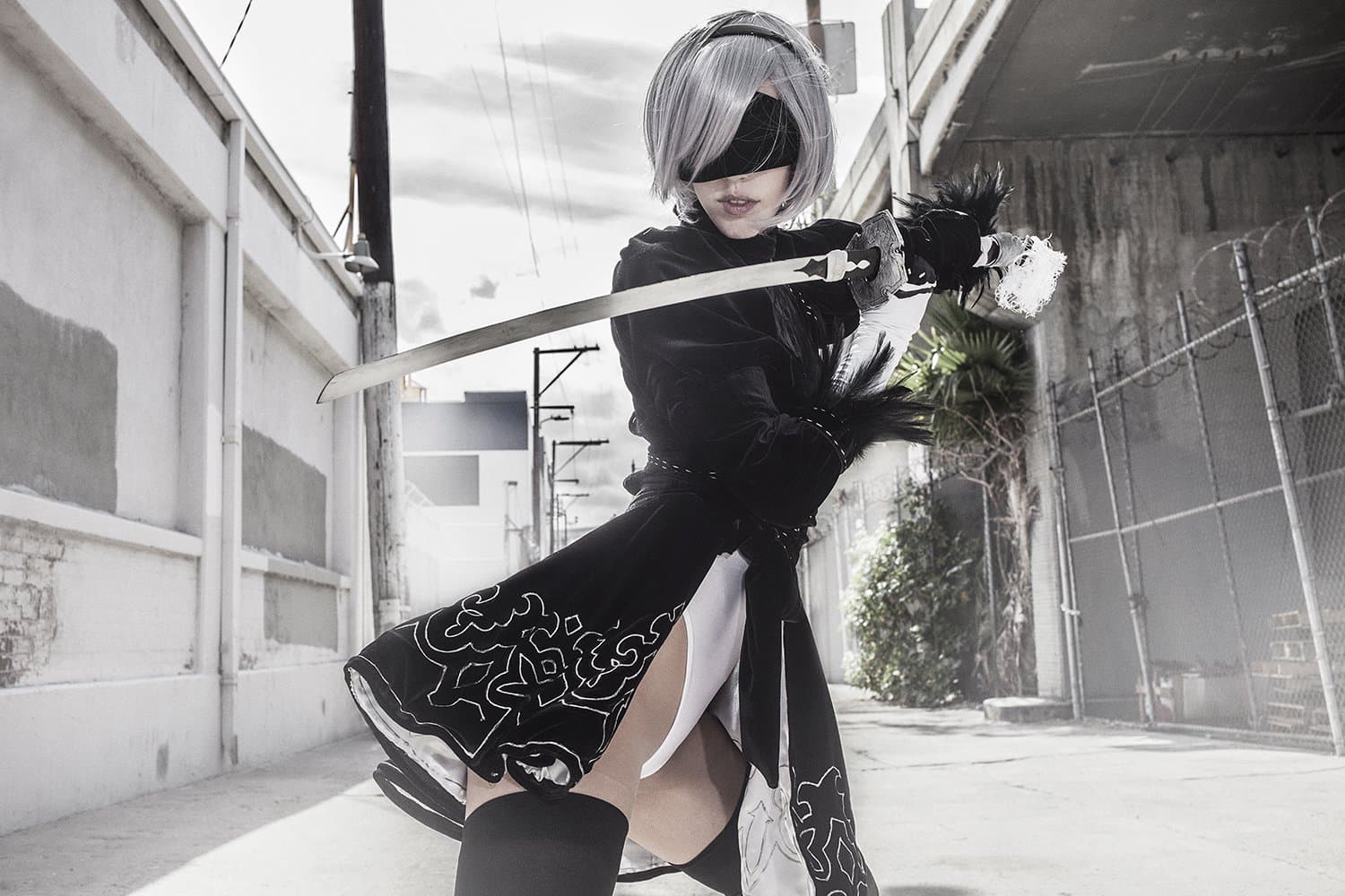 2B Nier Cosplay Poster