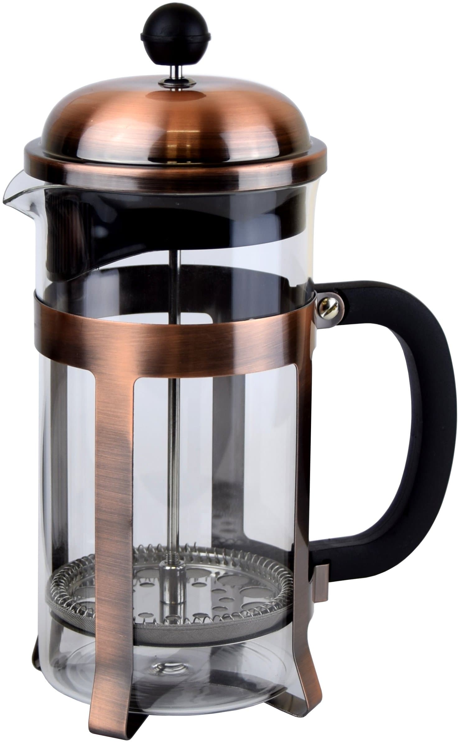 Coffee Press - Coffee Maker With Triple Filter System, 34 oz (1000 ml) - Copper