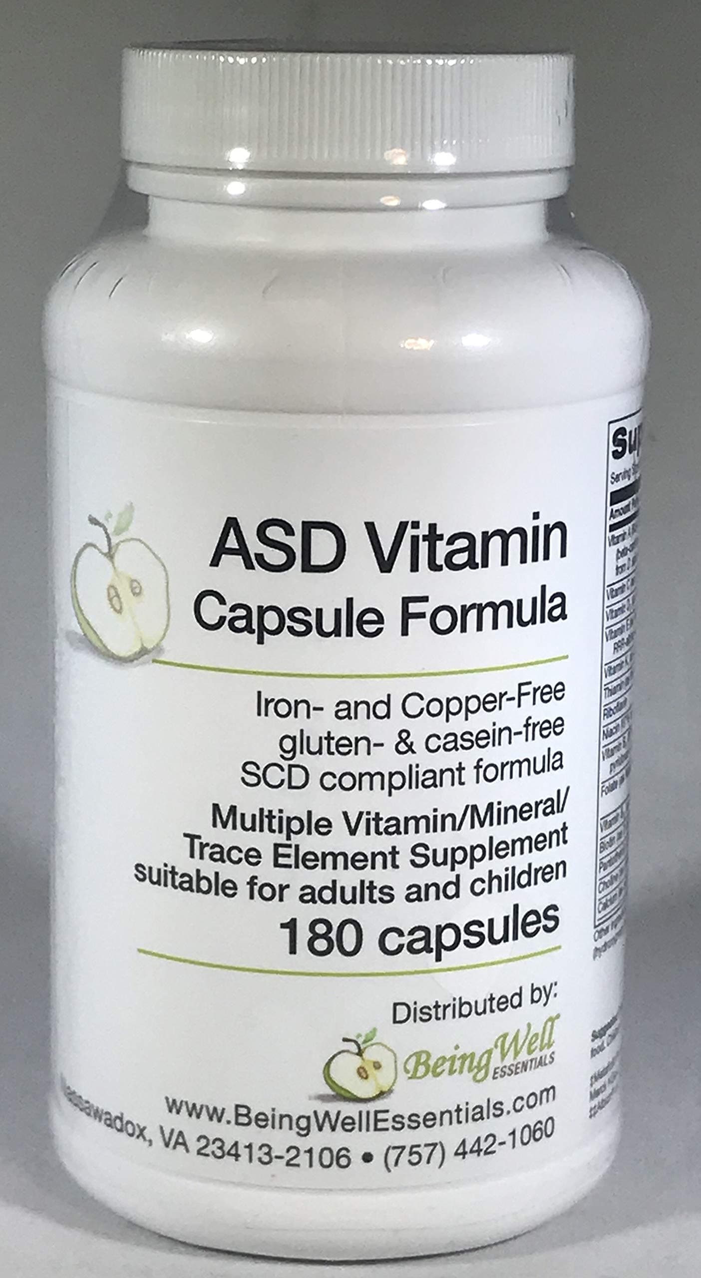 ASD Vitamin Capsule Formula