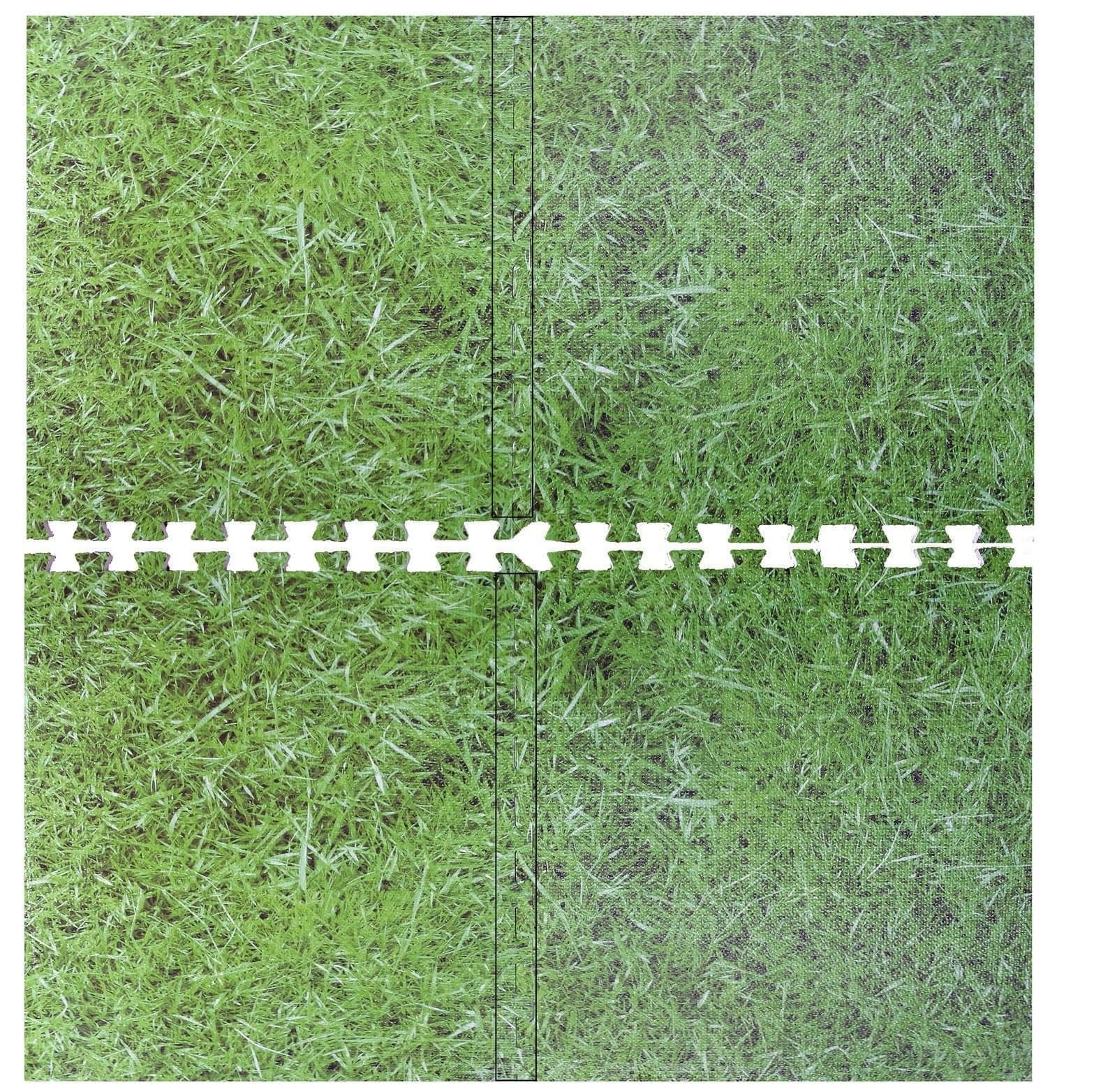 Grass Green Effect Interlocking EVA Soft Foam Mat Exercise Floor Mat Tiles Puzzle Mat Gym Garage Office Kids Rug Floor Carpet Protector Aerobic Yoga Mats