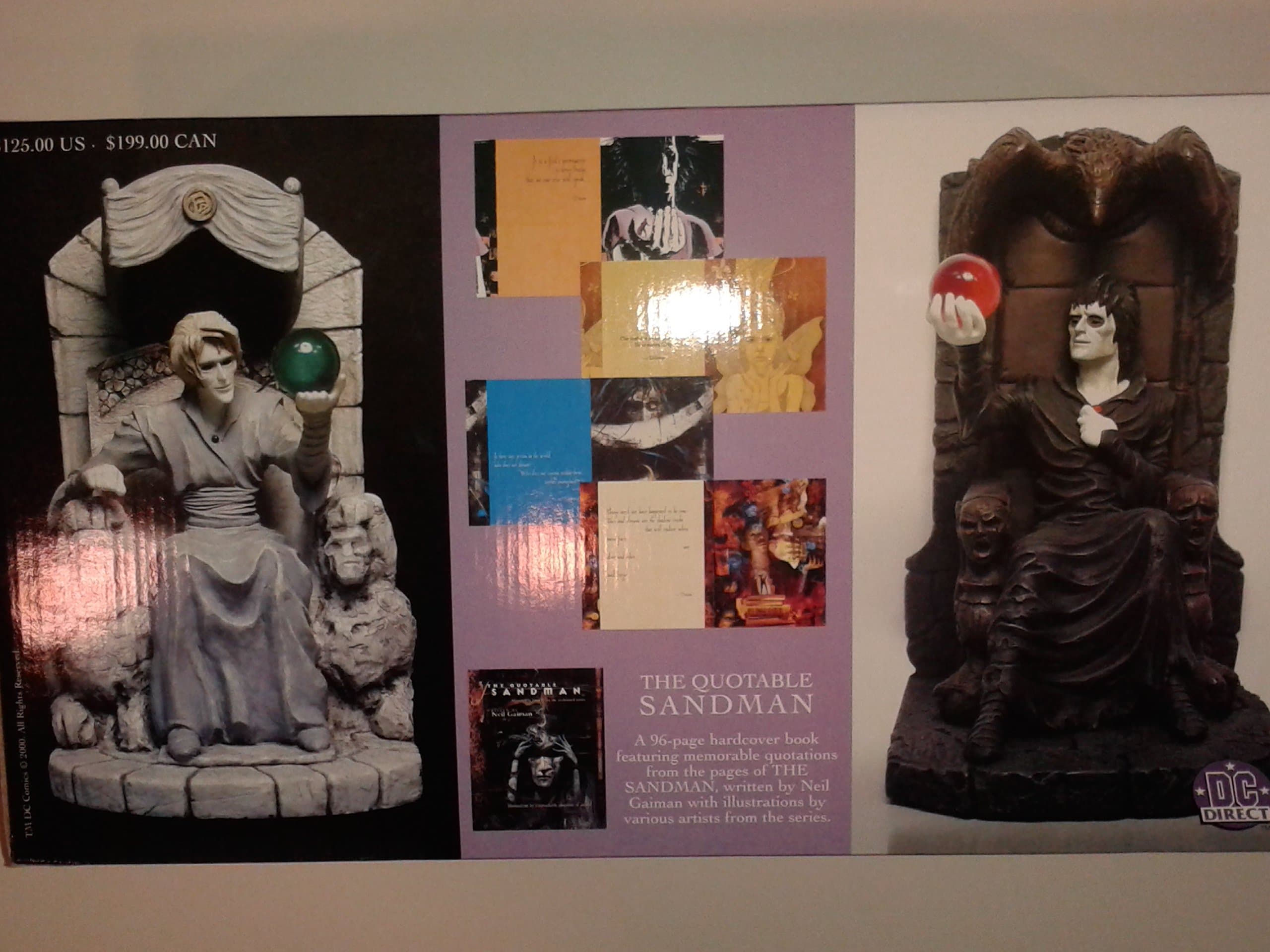 The Sandman Mini-bookend Set