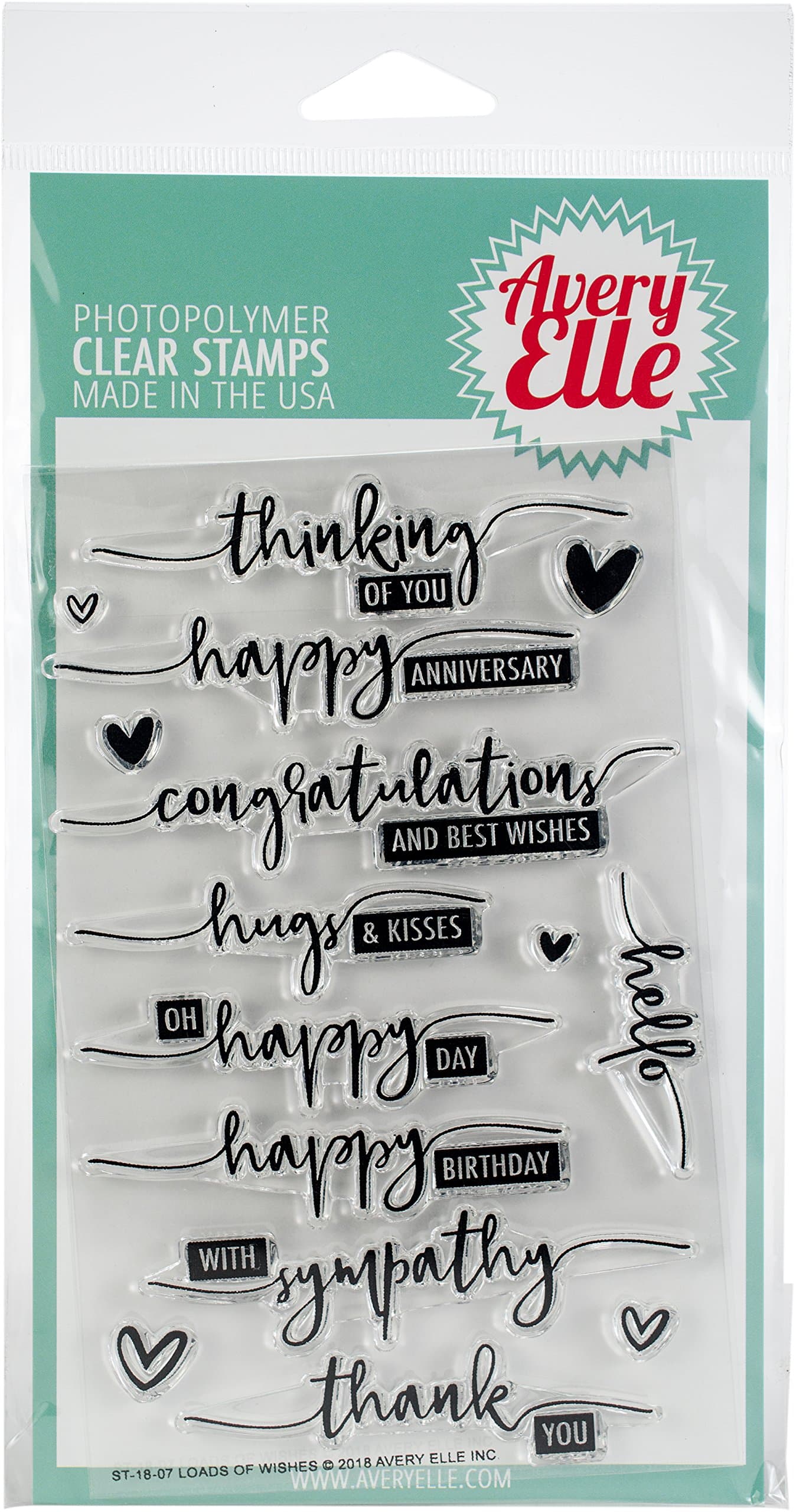 Avery ElleClear Stamp