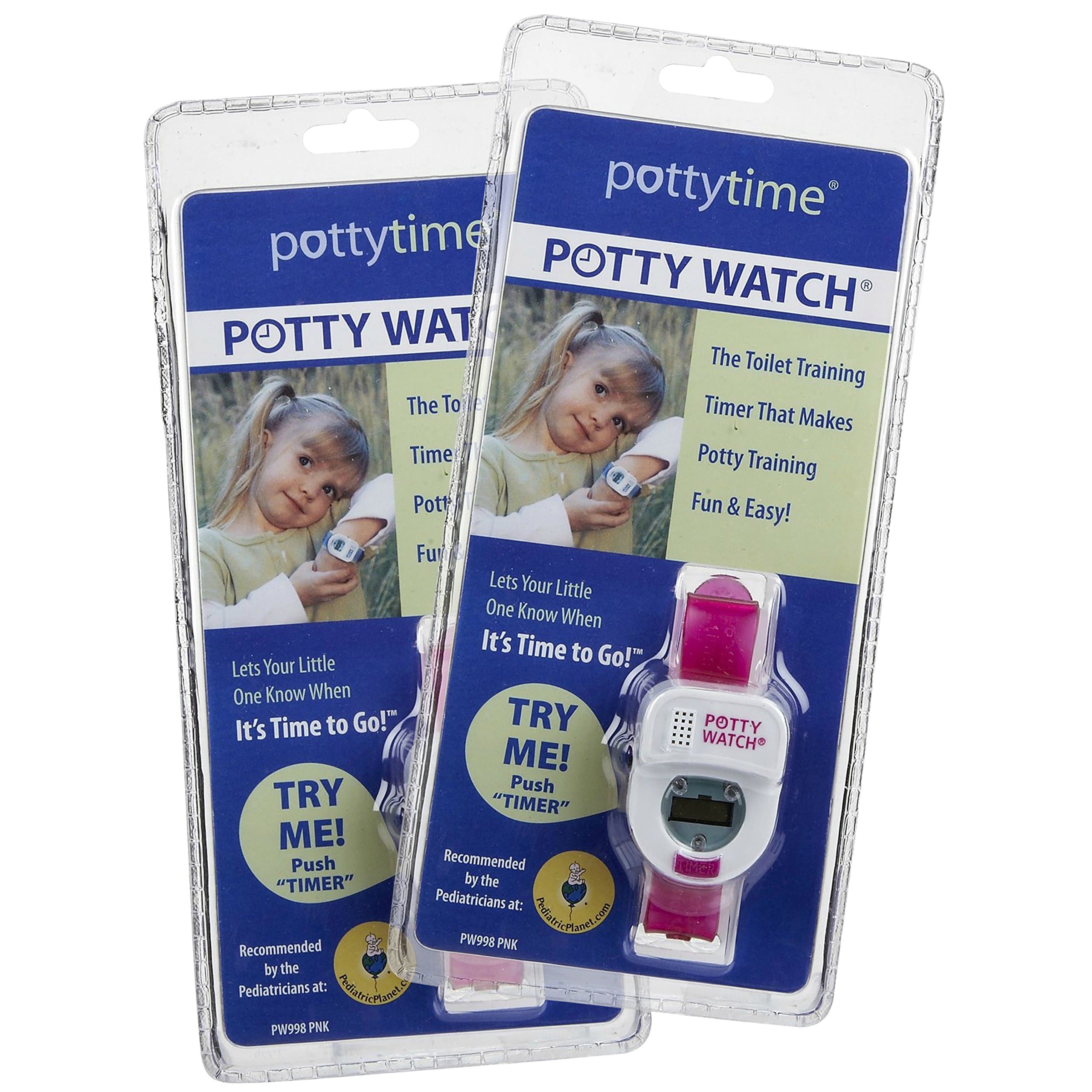 Potty Watch Potty Training Timer, 2 Pack - Pink