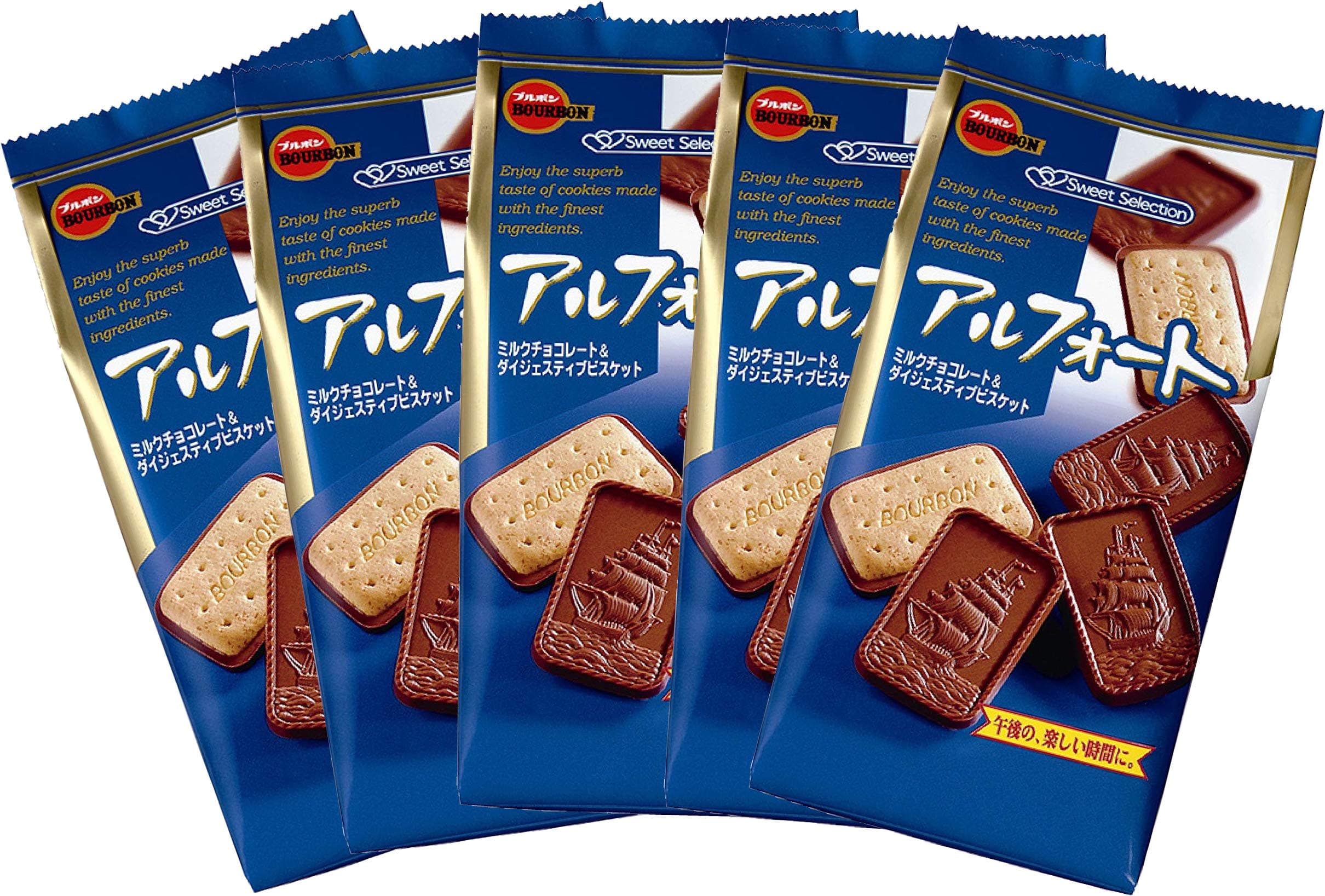 Bourbon Alfort 3.91oz/111g (5 Pack)