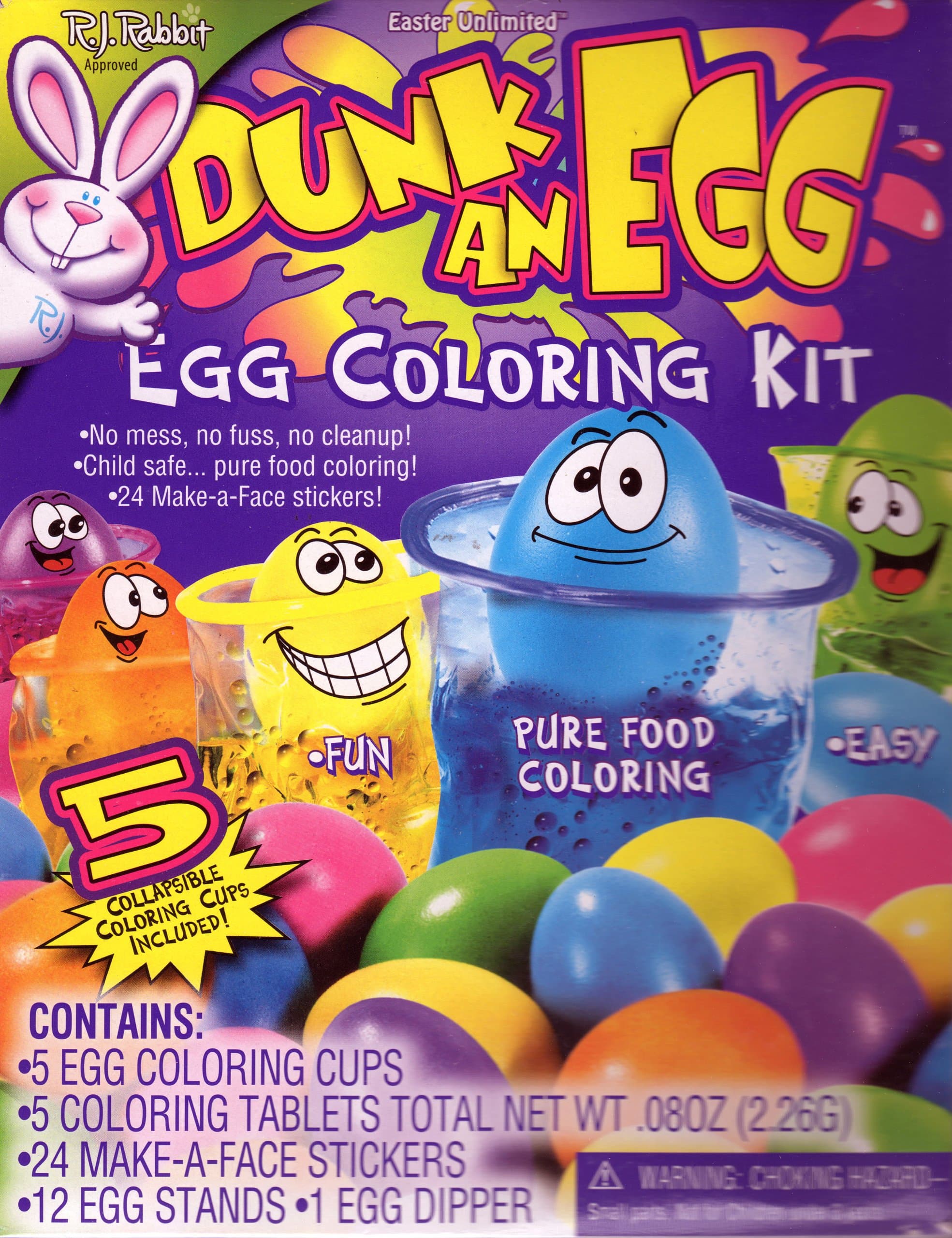 Easter Unlimited Dunk An Egg Coloring Kit