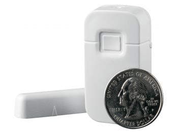 InterlogixMicro Crystal Door/Window Sensor, White (TX-1012-01-1)