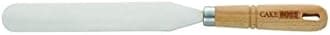 Cake Boss Wooden Tools and Gadgets 2-Piece Stainless Steel Icing Spatula Set