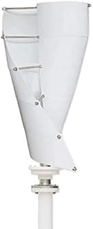 Wind Turbines 6000W Vertical Wind Turbine,Low Torque Generator 12V 24V 48V with CONTROLLER,Orange,12v