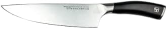 Rockingham Forge Equilibrium 20cm Chef's Knife with German Stainless Steel Blade and Black Handle