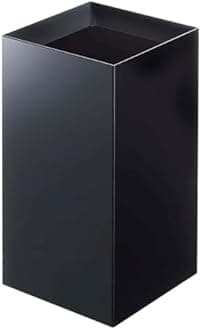 YAMAZAKI home 4493 Trash Can-Modern Garbage Waste Basket with Handle, One Size, Black