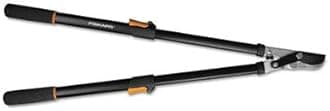 Fiskars 91686935J Telescoping Power-Lever Bypass Lopper, Cushioned Grip