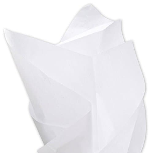 Solid Tissue Paper 20 x 30 (White-9M) 480 Sheets per Ream
