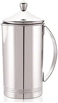 Neelam Stainless Steel Jaguar Jug - 2 LTR, Durable and Elegant Beverage Jug for Serving Water, Juices and Other Drinks, Ideal for Daily Use, Parties, Special Occasions, Easy to Clean & Maintain.