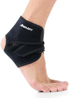 - Boldfit Premium Ankle Support Compression Brace For Injuries, Ankle Protection Guard Helpful In Pain Relief And Recovery. Ankle Band For Men & Women Neoprene Black - 1Pcs, Free Size