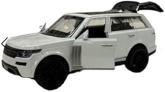 Raange Rovver SUV Car Scale Model Car Exclusive Alloy Metal Pull Back Die-cast Car Metal Pullback Toy car with Openable Doors Best Gifts Toys Kids【Colors as Per Stock】-307