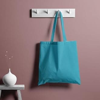 Aqua 100% Cotton Plain Fabric – 60 Inch 150cm Wide 150GSM Material - Sewing, Dressmaking, Quilting, Curtain Linings, Pillowcases & Totes by Discount Fabrics LTD - 50Metre