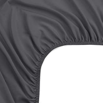 Utopia Bedding Fitted Sheet Bulk Pack of 20 Pieces - Small Double, Grey - Deep Pocket - Easy Care Soft Brushed Microfibre Fabric - Shrinkage and Fade Resistant - Bottom Sheet