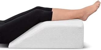 Memory Foam Leg, Knee, Ankle Foot Support and Elevation Pillow for Surgery Recovery