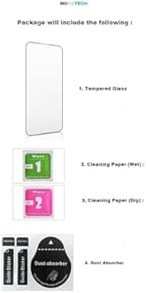 MoCoTech HD+ Edge-to-Edge Tempered Glass for Vivo Y29 5G – Full Screen Protector Guard, 9H Hardness, Anti-Scratch, Bubble Free, Case Friendly, Ultra Clear with Easy Installation Kit