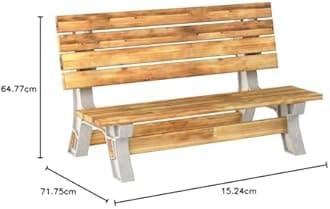 2x4 Basics Hopkins 90110ONLMI 2x4basics Flip Top BenchTable, Sand