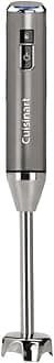 Cuisinart Electric Hand Blender & Mixer, EvolutionX Cordless Rechargeable, Gray/Black, RHB-100,Dark Grey