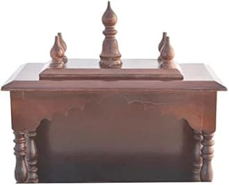 Kamdhenu art and craft Wooden Temple/Home Temple/Pooja Mandir/Pooja Mandap/Temple