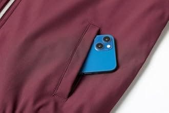 XiaoYouYu Men's Bomber Jacket Fashion Stylish Lightweight Windbreaker Spring Fall Casual Jackets for Men