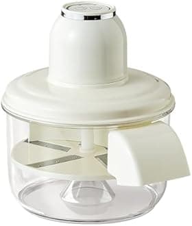 PAPABA Electric Grape Peeling Machine (Rechargeable High-Speed Fruit Skin Remover) Effortless Peeling for Grapes, Cherry Tomatoes – Time-Saving Tool for Home & Commercial Kitchens (White)