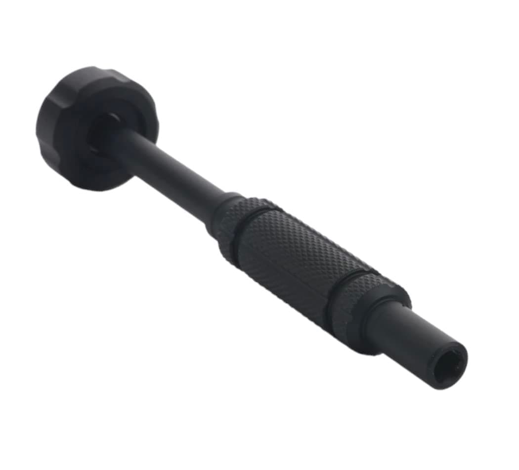 August Engineering Precision Driver Screwdriver Hex Bit 4mm x 28mm Aluminum Handle (1 Standard Driver)