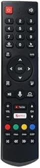 LED 509 Universal Remote Control for Chinese LCD LED and Non-Branded Smart TVs - Black (Please Match with Your Old Remote Before Placing an Order)
