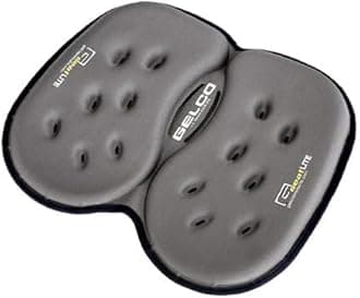 G Seat LITE Travel Gel Foam Cushion | Back Pain, Sciatica, Pressure Relief | Relieves Tailbone Discomfort, Promote Healthy Posture | Ergonomic Comfort | Car, Commute, Airplane and Travel - Gray