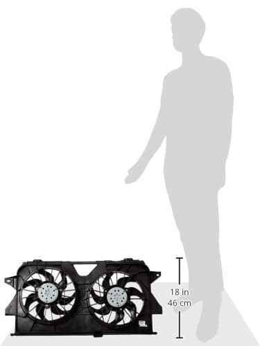 Dorman 620-042 Engine Cooling Fan Assembly Compatible with Select Chrysler/Dodge Models