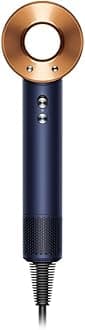 Dyson Supersonic Shine Hair Dryer, Large Airflow, Quick Drying, HD15 ULF DBBC, Dark Blue/Copper, 2 Year Manufacturer's Warranty (Registration Required)