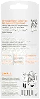 Real Techniques Miracle Complexion Sponge, 2 Ct (2 Pack) (Bundle)